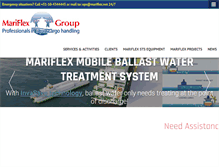 Tablet Screenshot of mariflex.net